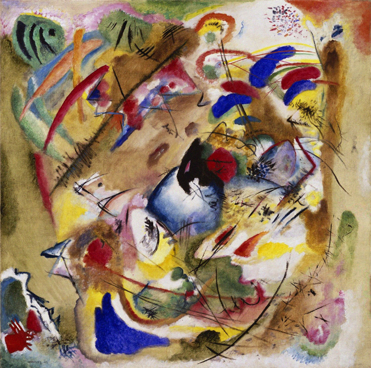 Improvisation. Dreamy 19 Wassily Kandinsky Abstract Painting